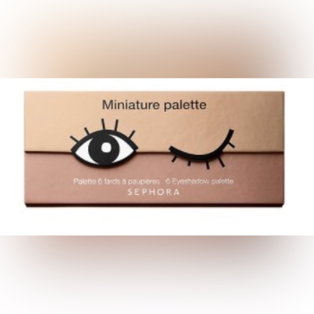 Sephora Eyeshadow Palette - warm cookies 6 colors matte and shimmer neutrals NEW - Picture 10 of 11